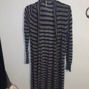 NWOTFree People striped cardigan